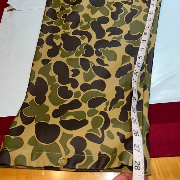 STEARNS CAMO WADERS DRY WEAR PVC WATERPROOF TAN Suspender Pants OVERALLS men LRG - Picture 3 of 16
